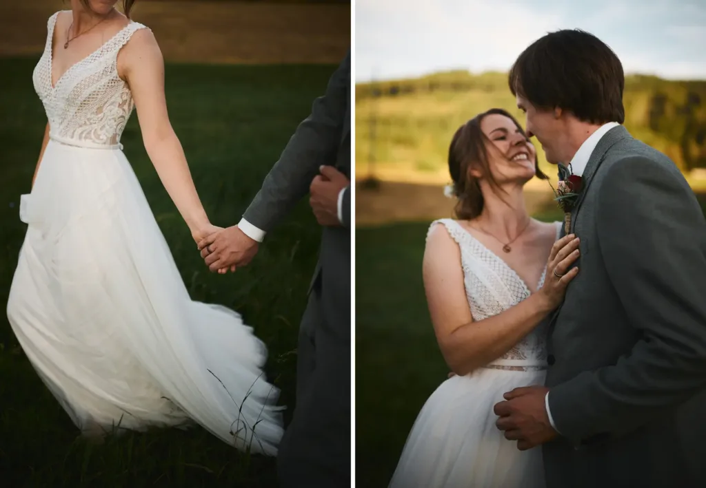 Boho Hochzeitskleid