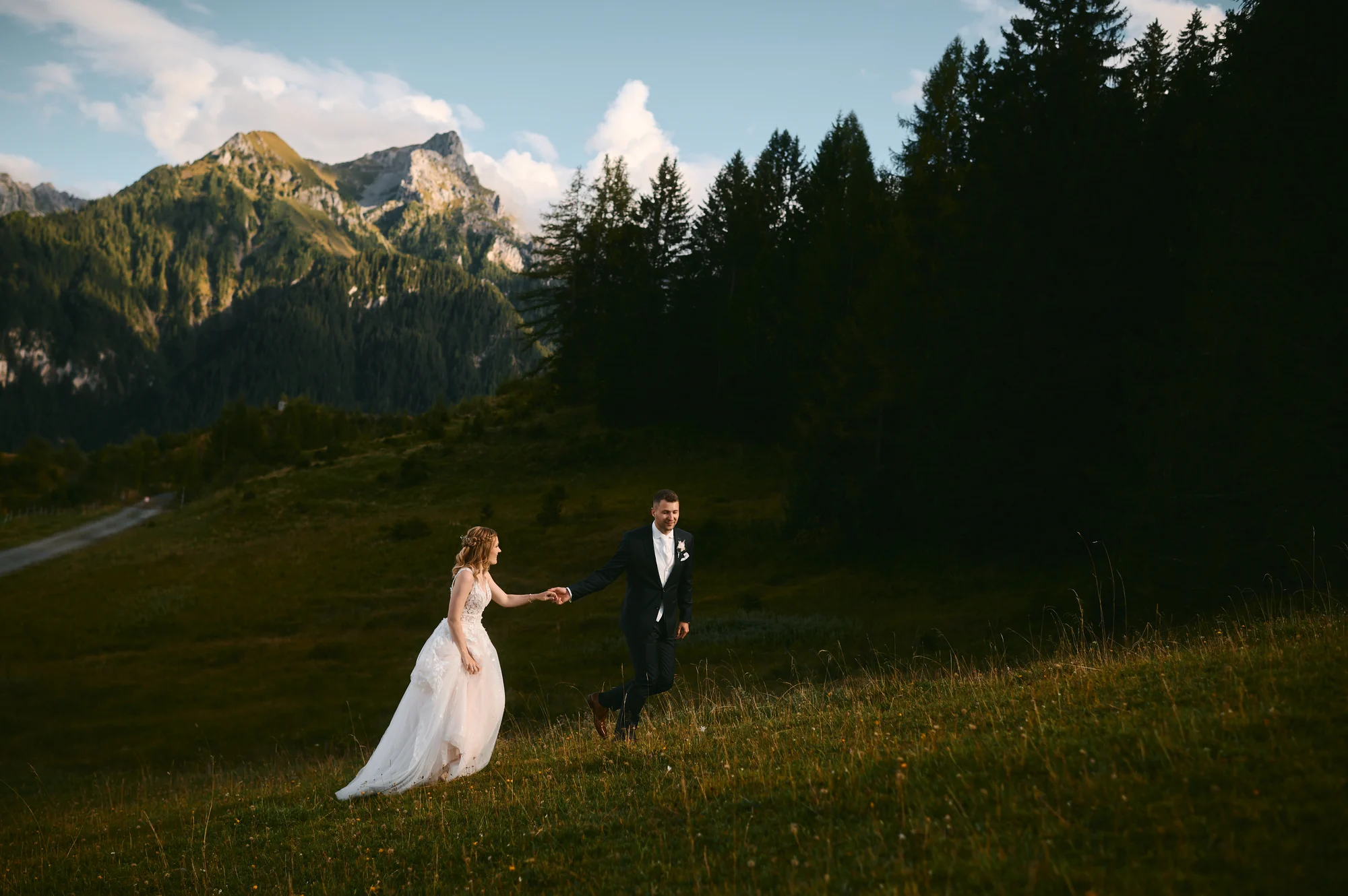 Hochzeit auf der Rufana Alp in Österreich